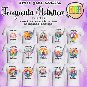 ESTAMPAS TERAPEUTA HOLÍSTICA CAMISAS