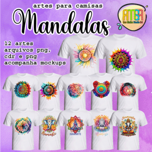 ESTAMPAS MANDALAS CAMISAS