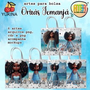 ESTAMPAS ORIXÁS BOLSAS IEMANJÁ (YUKINA)