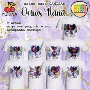 ESTAMPAS ORÍXÁS NANÃ CAMISAS (YUKINA)