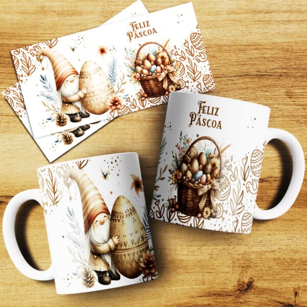 ESTAMPAS ELEMENTAIS DA PÁSCOA CANECAS - Image 2