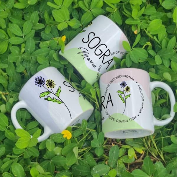 ESTAMPAS MÃES MINIMALISTA CANECAS