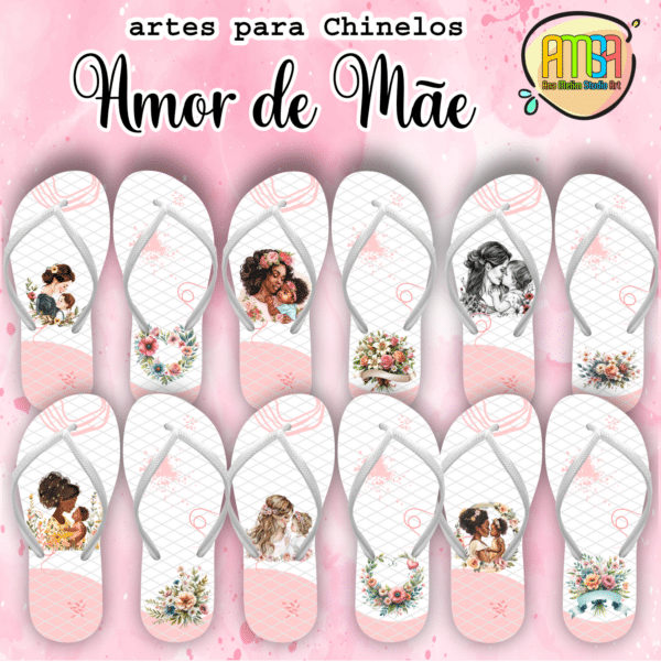 ESTAMPAS AMOR DE MÃE CHINELOS - Image 2