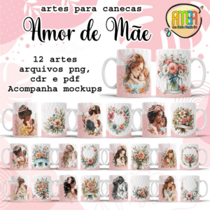 ESTAMPAS AMOR DE MÃE CANECAS