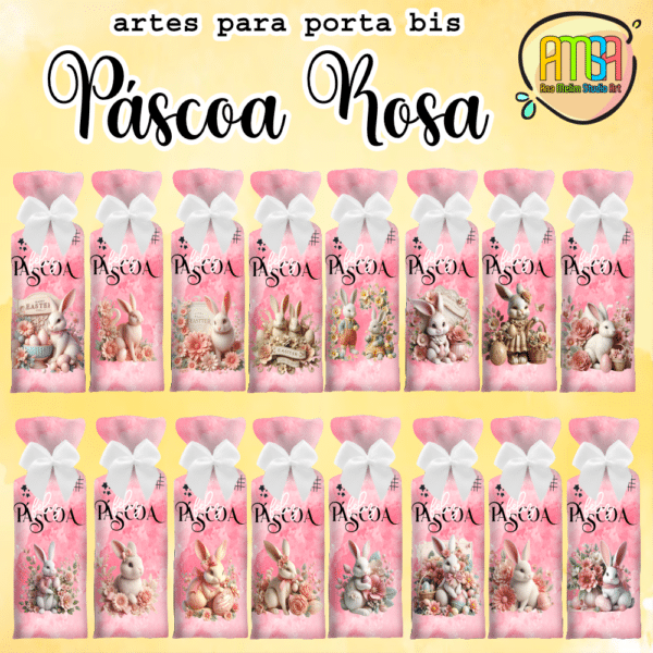 ESTAMPAS PÁSCOA ROSA PORTA BIS - Image 2