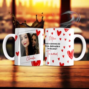 ESTAMPA MÃE TE AMO CANECA