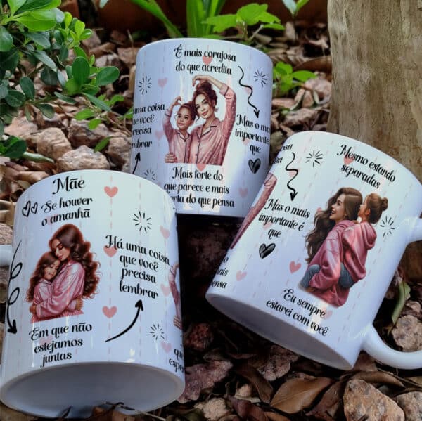 ESTAMPAS SEMPRE JUNTOS MÃE CANECAS - Image 2