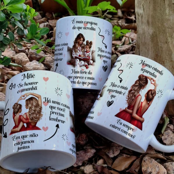 ESTAMPAS SEMPRE JUNTOS MÃE CANECAS - Image 3