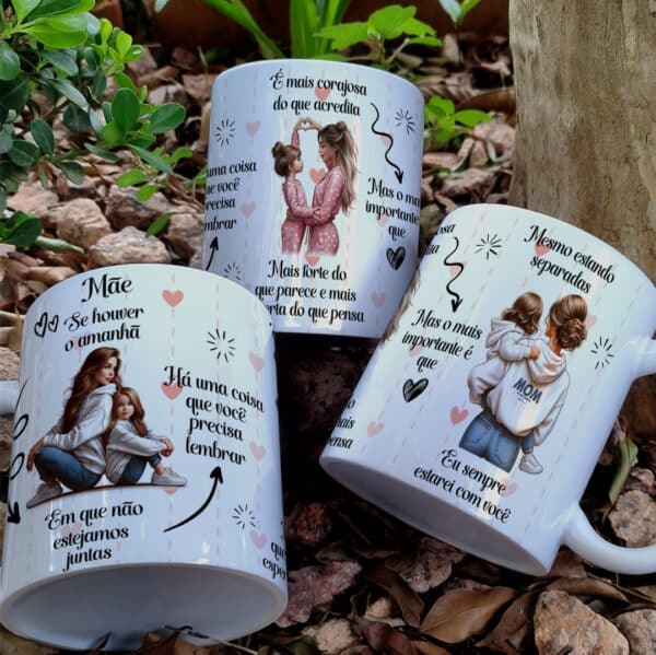 ESTAMPAS SEMPRE JUNTOS MÃE CANECAS - Image 4