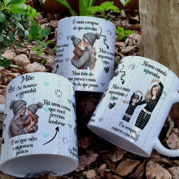 ESTAMPAS SEMPRE JUNTOS MÃE CANECAS - Image 6