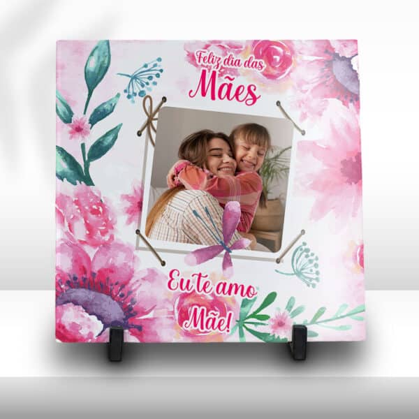 ESTAMPAS MÃES FLORAL AZULEJOS - Image 4