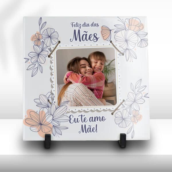 ESTAMPAS MÃES FLORAL AZULEJOS - Image 8