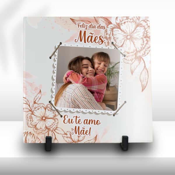 ESTAMPAS MÃES FLORAL AZULEJOS - Image 9