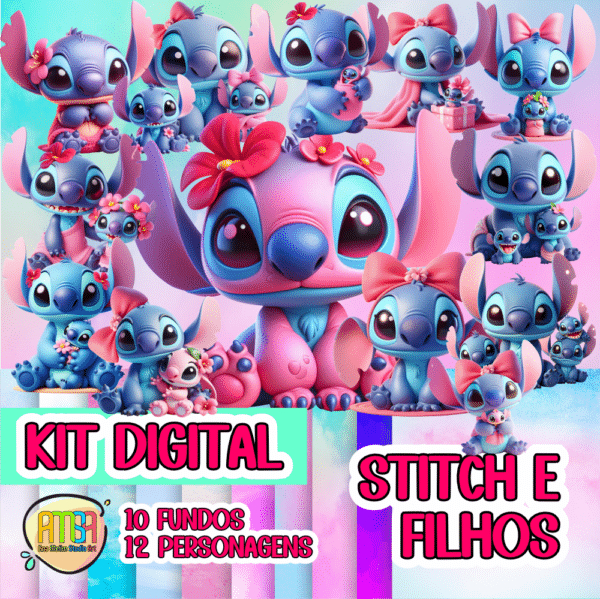 KIT STITCH E FILHOS