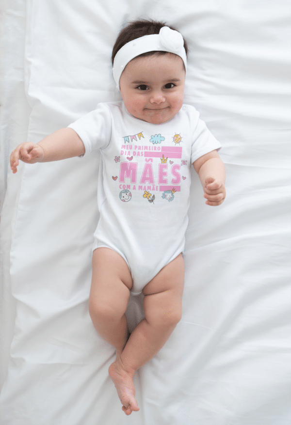 ESTAMPAS MEU PRIMEIRO DIA DAS MÃES BODY E CAMISAS - Image 3