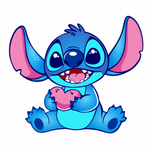 STITCH CORAÇÃO VETOR