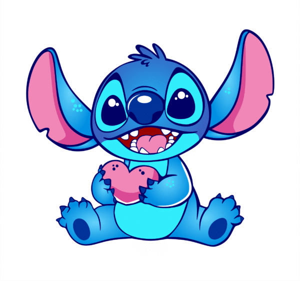 STITCH CORAÇÃO VETOR