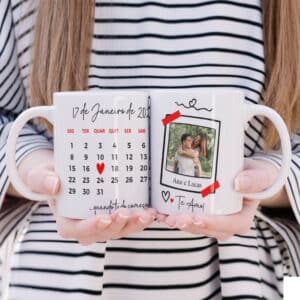 ESTAMPAS QUANDO TUDO COMEÇOU (namorados) CANECAS