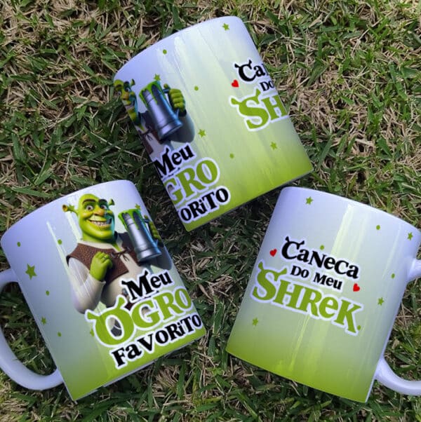ESTAMPAS MEU SHREK FAVORITO CANECAS - Image 4