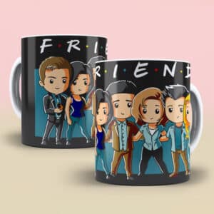 ESTAMPA FRIENDS CANECAS