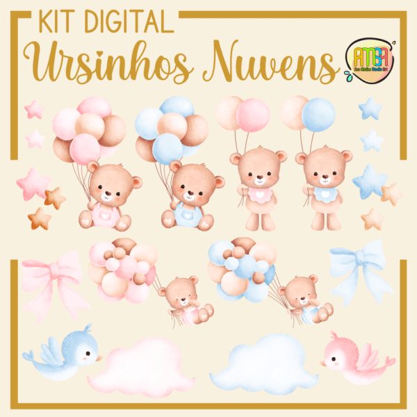 KIT DIGITAL URSINHOS NUVENS