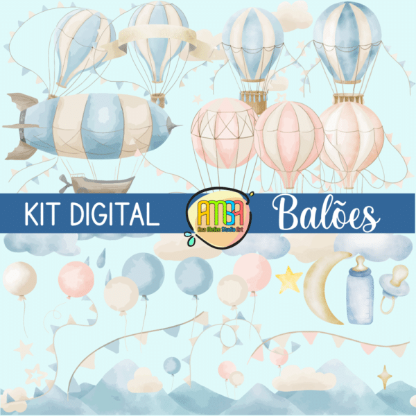 KIT DIGITAL BALÕES