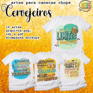 ESTAMPAS CERVEJEIROS CAMISAS