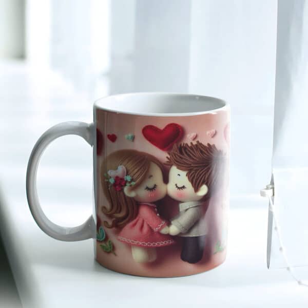 ESTAMPAS COSTURINHAS DE AMOR (namorados) CANECAS (YUKINA) - Image 2