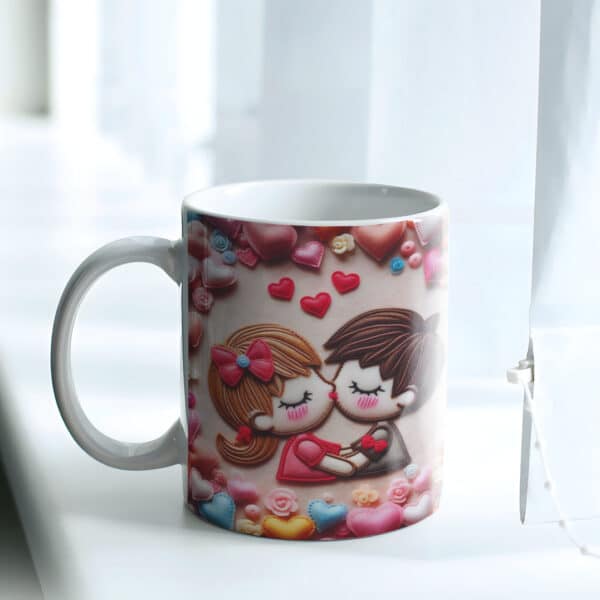 ESTAMPAS COSTURINHAS DE AMOR (namorados) CANECAS (YUKINA) - Image 6