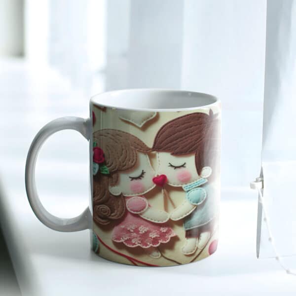 ESTAMPAS COSTURINHAS DE AMOR (namorados) CANECAS (YUKINA) - Image 11