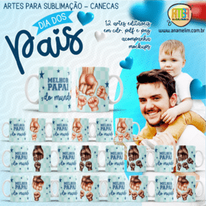 ESTAMPAS PAIS E FILHOS CANECAS