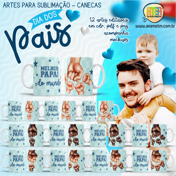 ESTAMPAS PAIS E FILHOS CANECAS