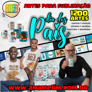 COMBO DE DIA DOS PAIS 2024 - artes para sublimação