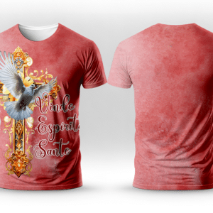 ESTAMPA ESPÍRITO SANTO VENRMELHO CAMISAS