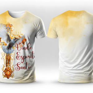 ESTAMPA ESPÍRITO SANTO AMARELO CAMISA