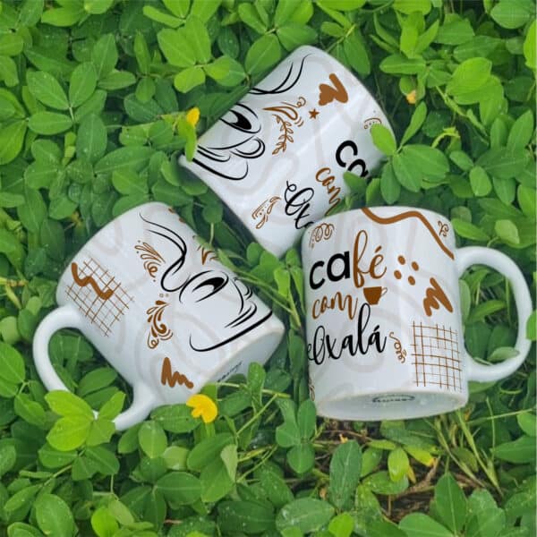 ESTAMPAS CAFÉ COM OXALÁ CANECAS - Image 2