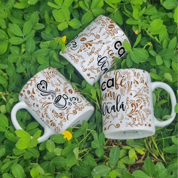 ESTAMPAS CAFÉ COM OXALÁ CANECAS - Image 3
