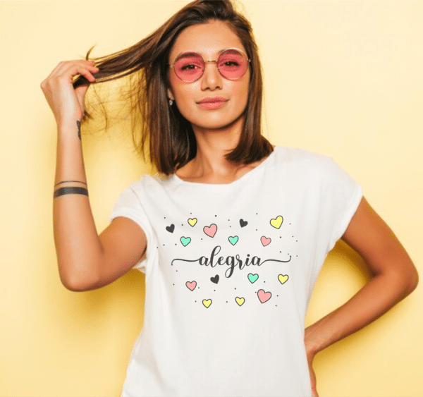 ESTAMPAS EMOÇÕES CORAÕES CAMISAS - Image 5