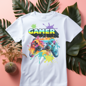 ESTAMPA GAMER CAMISAS