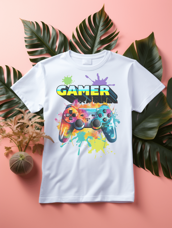 ESTAMPA GAMER CAMISAS