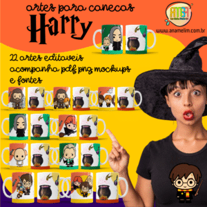 ESTAMPAS HARRY V6 CANECAS