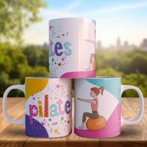 ESTAMPAS PILATES CANECAS
