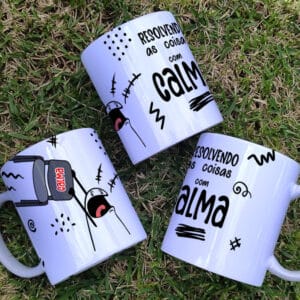 ESTAMPA FLORK CADEIRA CANECA