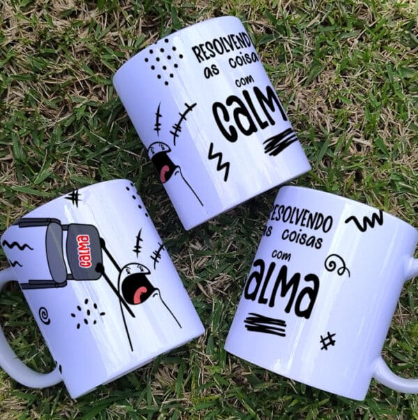 ESTAMPA FLORK CADEIRA CANECA