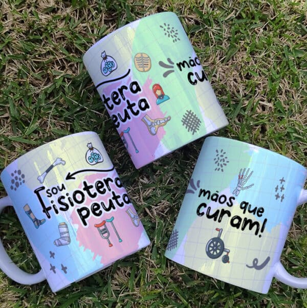 ESTAMPAS FISIOTERAPIA CANECAS