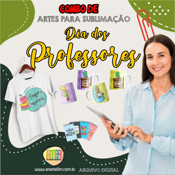 COMBO DE ARTES DIA DOS PROFESSORES