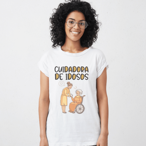 ESTAMPAS CUIDADORA DE IDOSOS CAMISAS - Image 2