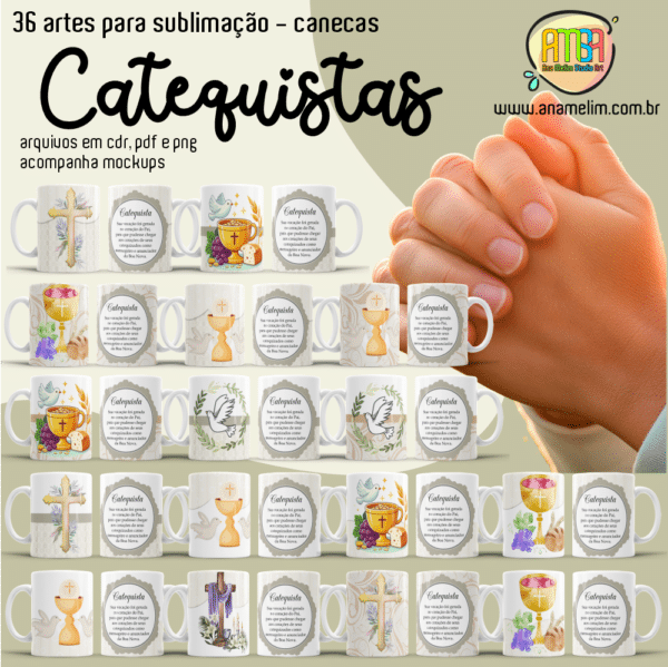 ESTAMPAS CATEQUISTAS CANECAS - Image 2