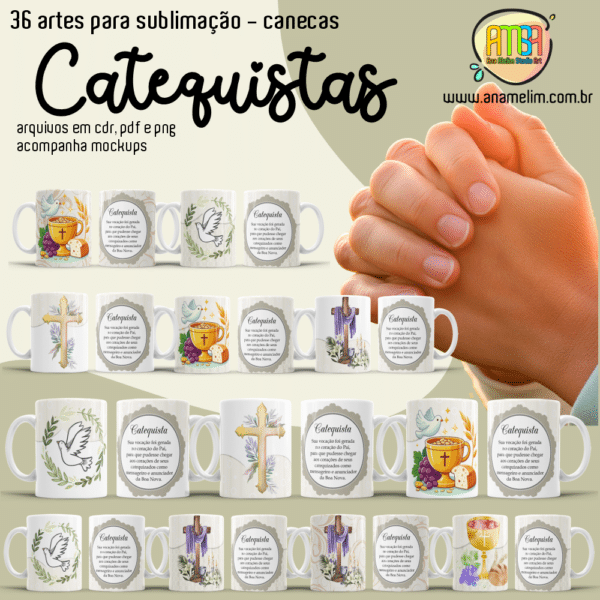 ESTAMPAS CATEQUISTAS CANECAS - Image 3