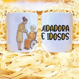 ESTAMPAS CUIDADORA DE IDOSOS CANECAS